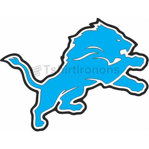 Detroit Lions T-shirts Iron On Transfers N516 - Click Image to Close